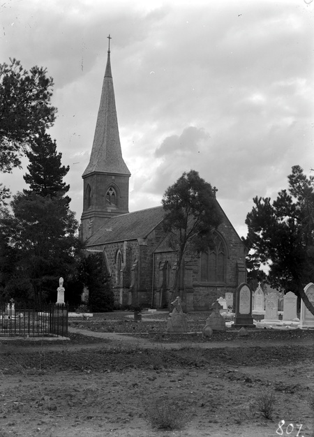 St John's church and graveyard, Constitution Avenue,  Reid