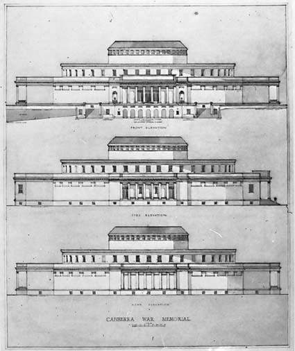 Architectural competition for the design of the proposed Australian War Memorial, entry 42