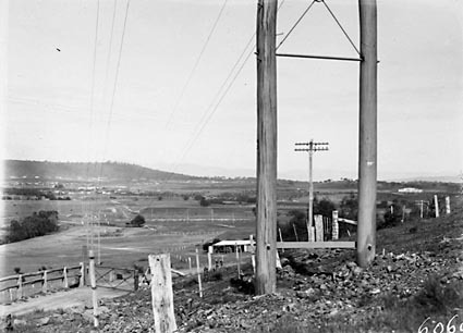 11 KV  Power transmission lines and telephone lines