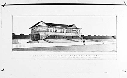  Drawing of Proposed Pavilion at Manuka Sports Oval