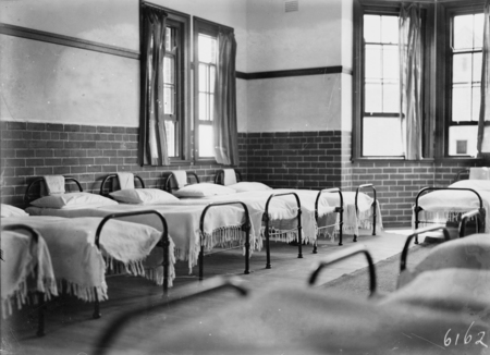 Canberra Boys Grammar School, Flinders Way, Red Hill. One of the dormitories.
