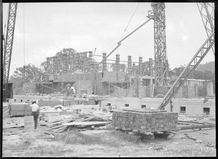 Australian Institute of Anatomy under construction. McCoy Circle, Acton.