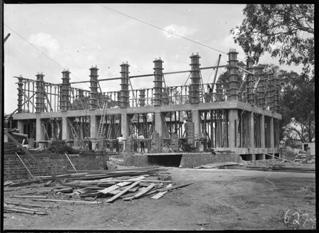 Australian Institute of Anatomy under construction. McCoy Circle, Acton.