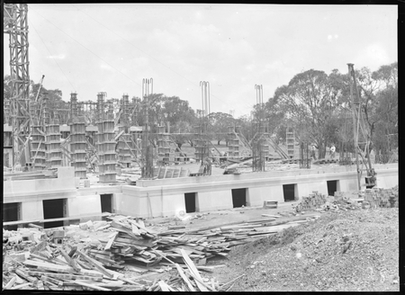Australian Institute of Anatomy under construction. McCoy Circle, Acton.