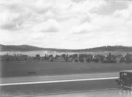 View to north east from Parliament House.