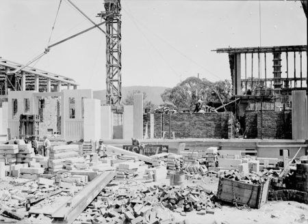 Australian Institute of Anatomy under construction, McCoy Circle, Acton