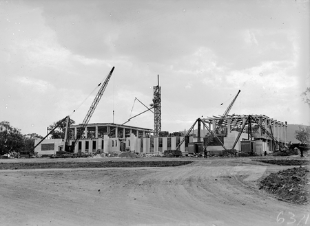 Australian Institute of Anatomy under construction,McCoy Circle, Acton