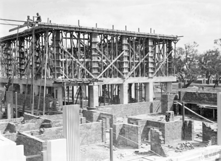 Australian Institute of Anatomy under construction. McCoy Circle, Acton.