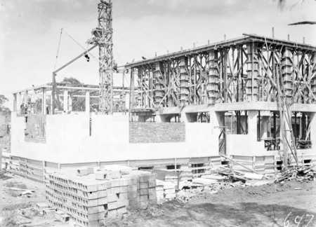 Australian Institute of Anatomy under construction. McCoy Circle, Acton.