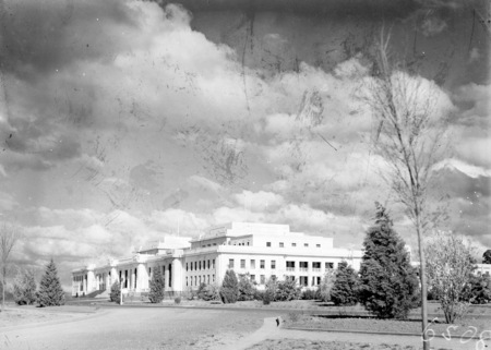 Front of Parliament House.