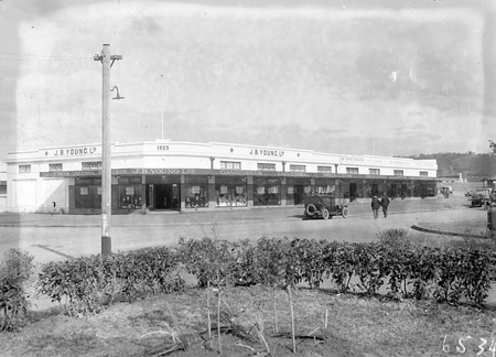 J B Young's store, Giles Street, Kingston.