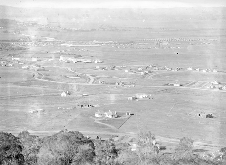 View from Red Hill over Manuka and Kingston to Duntroon.