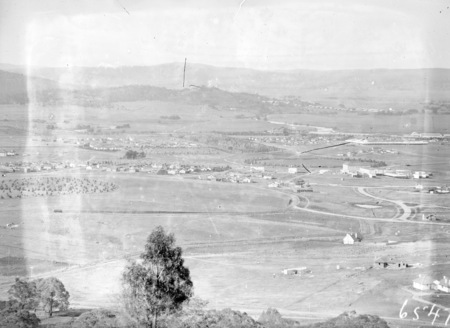 View from Red Hill over Manuka and Kingston to Duntroon.