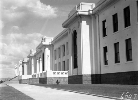 Parliament House frontage.