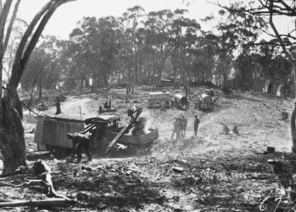Keystone steam shovel loading motor truck