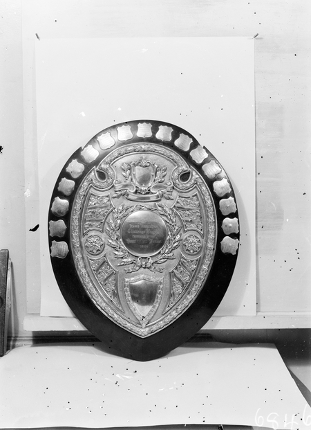 Departmental Tennis Association shield.