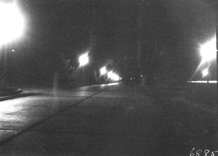 Unidentified street by night