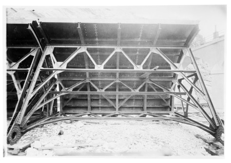 Photograph of picture of dam wall gate in other countries.