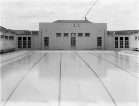  Manuka Swimming Pool, from the deep end. Manuka Circle, Kingston.