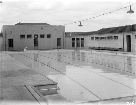  Manuka Swimming Pool, from the deep end. Manuka Circle, Kingston.