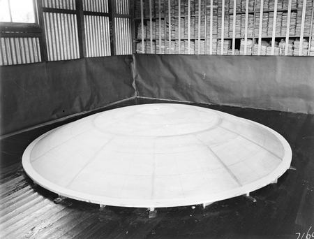 Model of a Relief Map of the Antarctic Continent showing how the model was constructed.