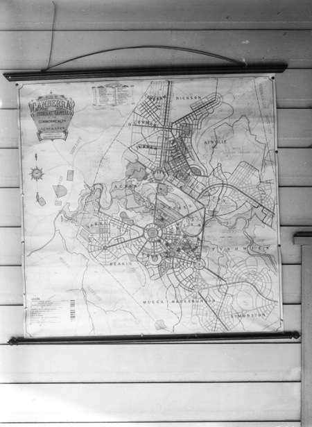 Plan of Canberra, Federal Capital of the Commonwealth of Australia.