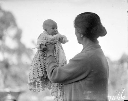 Lady Butters with latest addition to her family.