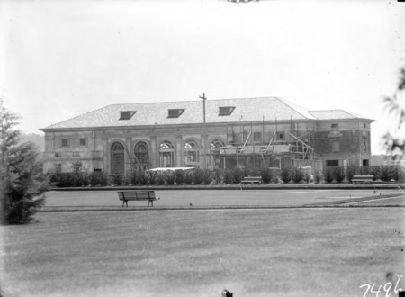 Albert Hall, Commonwealth Avenue, nearing completion.