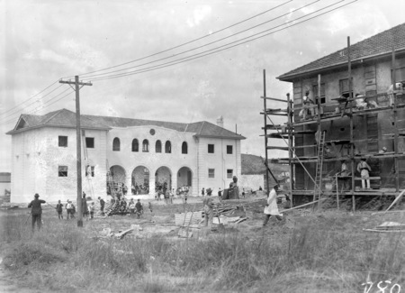 St Christopher's Convent, Franklin Street, Manuka - under construction.