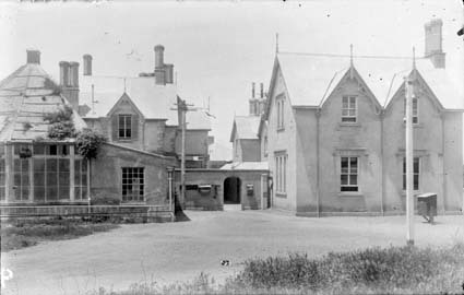 Royal Military College - Duntroon House, western side - Conservatory on left