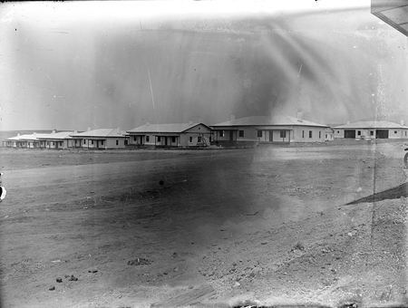 Printers Quarters, Eastlake. Houses built by Mason, Queanbeyan, nicknamed 'Prisoners Quarters', later as Kingston Guest House.