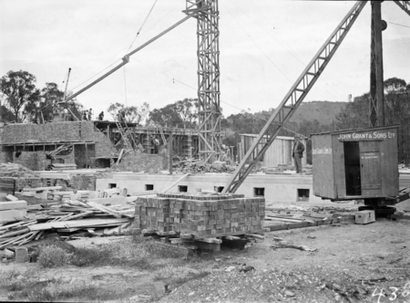 Institute of Anatomy under construction.
